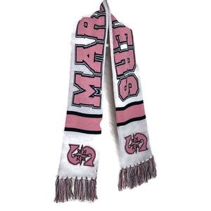 Seattle Mariners pink and gray scarf